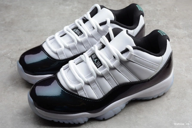 AIR 11  'Emerald' Low Retro Jordan 528895-145 1111